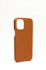 Превью-изображение №1 для товара «Чехол для тиснения кожаный для iPhone 12 Pro Max Коричневый»