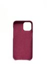 Превью-изображение №2 для товара «Чехол для тиснения кожаный для iPhone 12 Pro Max Темно-Фиолетовый»