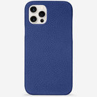 Превью-изображение №1 для товара «Чехол для тиснения кожаный для iPhone 12 Pro Max Синий»