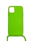 Превью-изображение №1 для товара «Чехол iTech со шнурком для iPhone 11 Pro Max Зеленый яркий»