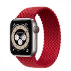 Превью-изображение №1 для товара «Плетёный монобраслет COTetCL для Apple Watch 44mm size 14(170mm) Red»