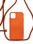 Превью-изображение №2 для товара «Чехол iTech со шнурком для iPhone 11 Оранжевый»