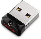 Превью-изображение №1 для товара «Флеш Диск Sandisk 64Gb Cruzer Fit SDCZ33-064G-B35 USB2.0 черный»