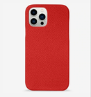 Превью-изображение №1 для товара «Чехол для тиснения кожаный для iPhone 13 Pro Красный»