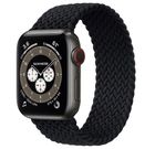 Превью-изображение №1 для товара «Плетёный монобраслет COTetCL для Apple Watch 40mm size 7(136mm) Black»