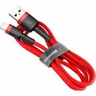 Превью-изображение №1 для товара «Кабель Baseus Cafule Cable for USB - Lightning 1.5A 2м Red»