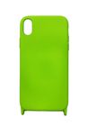 Превью-изображение №1 для товара «Чехол iTech со шнурком для iPhone Xs Max Зеленый яркий»