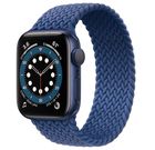 Превью-изображение №1 для товара «Плетёный монобраслет COTetCL для Apple Watch 40mm size 8(148mm) Atlantic Blue»