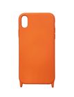 Превью-изображение №1 для товара «Чехол iTech со шнурком для iPhone X/Xs Оранжевый»
