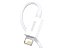 Превью-изображение №2 для товара «Кабель Baseus Superior Series Fast Charging Data Cable USB to iP 2.4A 0.25m White»