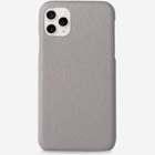 Превью-изображение №1 для товара «Чехол для тиснения кожаный для iPhone 11 Pro Серый»