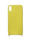 Превью-изображение №1 для товара «Чехол iTech со шнурком для iPhone Xr Желтый»
