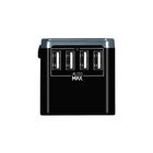 Превью-изображение №1 для товара «Универсальное зарядное устройство Momax 1-World Type-C + 4 USB AC Travel Adapter Black»