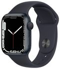 Превью-изображение №1 для товара «Apple Watch Series 7 45mm Midnight Aluminum Midnight Sport Band (GPS+CEL)»