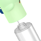 Превью-изображение №3 для товара «Сенсорный дозатор для мыла Baseus Minidinos Green + мыло»