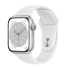 Превью-изображение №1 для товара «Apple Watch Series 8 45mm Silver Aluminum Case With White Sport Band (GPS+CEL)»