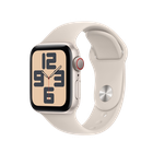 Превью-изображение №1 для товара «Apple Watch SE (2023) 40mm Starlight Aluminum Case With Starlight Sport Band (GPS) S/M»