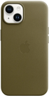 Превью-изображение №1 для товара «Чехол iTech Leather Premium Magsafe для iPhone 15 Plus Light brow»