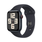 Превью-изображение №1 для товара «Apple Watch SE (2023) 44mm Midnight Aluminum Case With Midnight Sport Band (GPS) M/L»