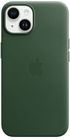 Превью-изображение №1 для товара «Чехол iTech Leather Premium Magsafe для iPhone 15 Green»