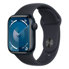 Превью-изображение №1 для товара «Apple Watch Series 9 41mm Midnight Aluminium Case with Midnight Sport Band (GPS) S/M»