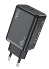 Превью-изображение №1 для товара «Адаптер TOTU GaN Fast Charger 45W USB-C Black»