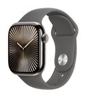 Превью-изображение №1 для товара «Apple Watch Series 10 46mm Natural Titanium Case with Stone Grey Sport Band - M/L (GPS+ CEL)»