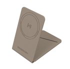 Превью-изображение №5 для товара «Кардхолдер-подставка с функцией штатива Magssory Tripod Magnetic Vlog Wallet Латте»