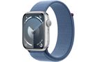 Превью-изображение №1 для товара «Apple Watch Series 9 45mm Silver Aluminium Case with Winter Blue Sport Loop (GPS)»
