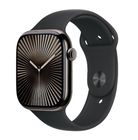 Превью-изображение №1 для товара «Apple Watch Series 10 42mm Slate Titanium Case with Black Sport Band - S/M (GPS+ CEL)»