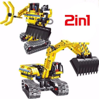 Превью-изображение №2 для товара «Конструктор Excavator&Robot 2-in-1 Transmission Building Block»