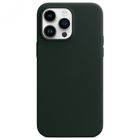 Превью-изображение №1 для товара «Чехол iTech Leather Premium Magsafe для iPhone 15 Pro Green»