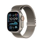Превью-изображение №1 для товара «Apple Watch Ultra 2 49mm Natural Titanium Case with Natural Titanium Milanese Loop M»