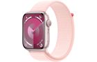 Превью-изображение №1 для товара «Apple Watch Series 9 45mm Pink Aluminium Case with Light Pink Sport Loop (GPS)»