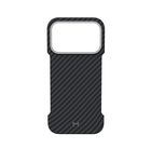 Превью-изображение №1 для товара «Безрамочный кевларовый чехол Magssory iPhone 17 Pro MagSafe с местом для платёжного стикера»