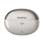 Превью-изображение №3 для товара «Беспроводные наушники Momax 1-Vibe M.IN.D AI ENC Clip-On Titanium»