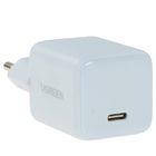 Превью-изображение №1 для товара «Адаптер UGREEN X513 30W USB-C GaN Fast Charger EU (Синий)»