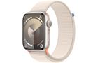 Превью-изображение №1 для товара «Apple Watch Series 9 45mm Starlight Aluminium Case with Starlight Sport Loop (GPS)»