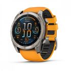 Превью-изображение №1 для товара «Умные часы Garmin Fenix 8 51mm AMOLED Sapphire Titanium With Orange Band»