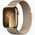 Превью-изображение №1 для товара «Apple Watch Series 11 42mm Gold Titanium Case with Gold Milanese Loop (GPS+ CEL)»