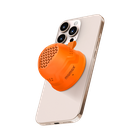 Превью-изображение №2 для товара «Портативная колонка Momax 1-Vibe Go Rugged Magnetic с поддержкой Magsafe Orange»