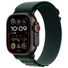 Превью-изображение №1 для товара «Apple Watch Ultra 2 49mm Black Titanium Case with Dark Green Alpine Loop S»