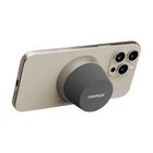 Превью-изображение №2 для товара «Портативная колонка Momax 1-Vibe Go Magnetic с поддержкой Magsafe Titanium»