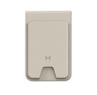 Превью-изображение №1 для товара «Кардхолдер-подставка Magssory Geotag Magnetic Flip Wallet с Find My Айвори»