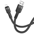 Превью-изображение №3 для товара «Кабель USB HOCO U110 USB - Lightning, 2.4А, 1.2m черный»