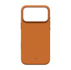 Превью-изображение №1 для товара «Кожанный чехол Magssory iPhone 17 Pro Max MagSafe Оранжевый»