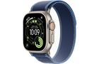 Превью-изображение №1 для товара «Apple Watch Ultra 3 49mm Natural Titanium Case with Blue Trail Loop - M/L»