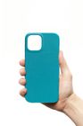 Превью-изображение №3 для товара «Чехол для тиснения кожаный для iPhone 12 Pro Max Морская волна»