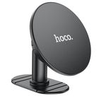 Превью-изображение №1 для товара «Автомобильный держатель Hoco H13 magnetic car holder Center console Black»