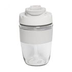 Превью-изображение №1 для товара «Бутылка-шейкер Full Lattice Grass Coffe Double Drink 380ml White»